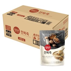 햇반 전복죽, 420g, 21개