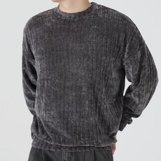 男士 Infius Remi 柔軟高級絲絨大學T恤 T24FW1-DM016