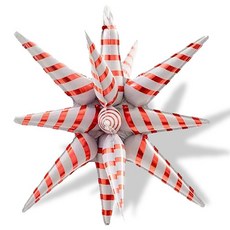 聖誕節星星氣球 55cm, 紅色, 5個