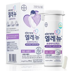 Elenew 益生菌 8.61g, 30錠, 1個