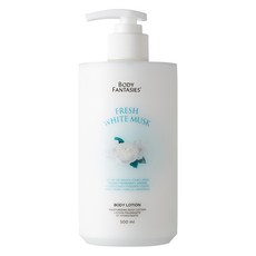 BODY FANTASIES 身體幻想 白麝香身體乳, 1個, 500ml