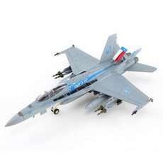 HOBBY MASTER 複製品 美國海軍陸戰隊 2020 戰鬥機公仔 灰色 1:72 F/A-18C, 1個