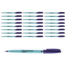 monAmi Skin Liner X-Fine 魔術筆, 紫色, 25個