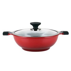 Lacena 楓樹系列電磁爐專用陶瓷大炒鍋, 1個, 詳見商品包裝或請洽境外廠商, 請參考詳細說明