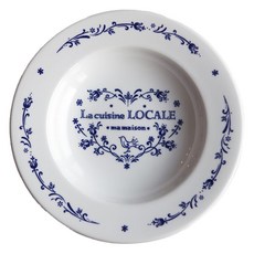 마이스터핸드 니코트 마메종 블루로즈 파스타접시, 1개
