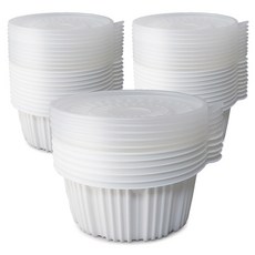 Bloom at home FP 220Φ 中型湯碗 白色 約 2300ml, 25個, 1入