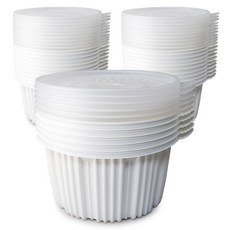 Bloom at home FP 220口徑 大號湯容器 白色 約 2900ml, 25個, 1入