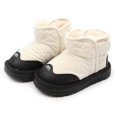 Luloushu 兒童 M字車線鋪棉靴 BW072