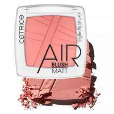 CaTRICe 卡翠絲 幾何空氣感柔光腮紅 5.5g, 110 Peach Heaven, 1個