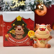 Homeflow 聖誕快樂室內迷你裝飾品, 魯道夫, 1個