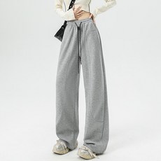 Elsso 寬版口袋抽繩鬆緊帶運動褲