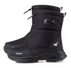 DryMaster 男款機車冬季防寒靴, 黑色