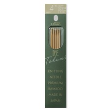 Clover 타쿠미 대나무 장갑바늘 54-374 5p, 1개