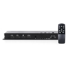 NEXTU 4K HDMI 4 x 1 四畫面無縫切換器 + 遙控器套組, 1套, 5407SMV-KVM