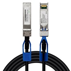 Nextu D-Shooting 25G DFP28 GBIC 一體式 DAC 纜線 NEXTU-SFP25G-DAC03, 3m, 1個, 黑色 + 銀色