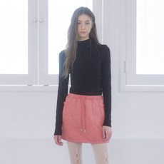 Deliccent 女款天絲蝴蝶結高領長袖T恤 W8F14SILS103