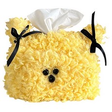 에버하우스 털뭉치 강아지 티슈케이스, 옐로