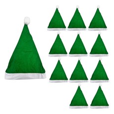 PARTY 09 大型聖誕帽, 12個, 綠色