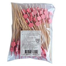 Cuteme 粉紅花朵插飾 12cm MP282, 1個, 100入