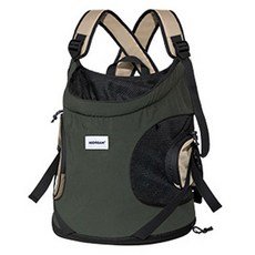 Hidream Redpuppy 寵物Como前背袋, 卡其色, 1個