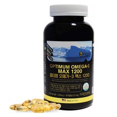 Origin Optimum Omega-3 Max 1200, 180錠, 1個