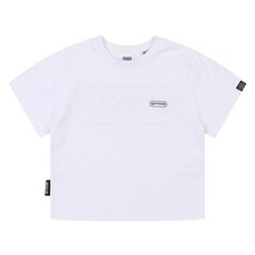 OUTDOOR PRODUCTS 女性透氣小標誌短版T恤