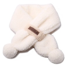 Monsieur 兒童毛絨球圍脖