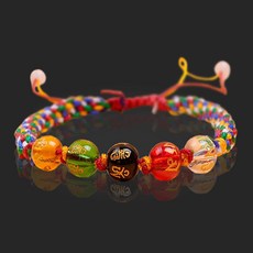 Buddhabest 實現願望 擋災避邪 六字真言 五色線 手鍊