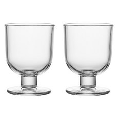 아메리칸로드 브루 높은 손잡이 와인 주스잔 라운드 360ml RK2317, 2개