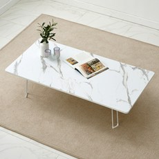 예다움 LPM 사각 접이식 테이블, 마블