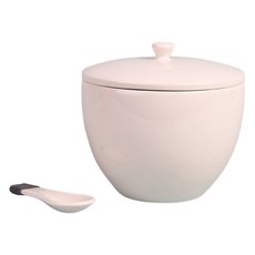 Villeroy&Boch Tea Passion 糖罐 + 湯匙組 白色, 1套