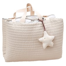 BEBESMITH 幼兒莫代爾幼稚園雙面可分離式午睡墊, 米色, 1個