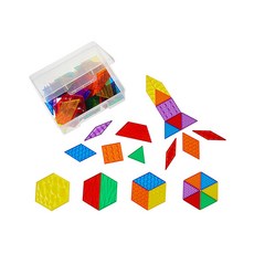 edx education 感官發展圖案積木套組 22068C, 1套, 60件, 混合顏色