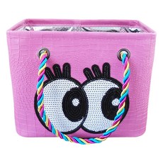 Dajungdakam大眼睛瀝水沐浴包, 粉色