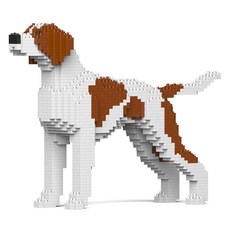 JEKCA 英國波音達獵犬積木 棕色 大型 M, 1個, 混合色