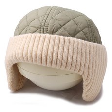 Monsieur 兒童絎縫里昂耳罩帽