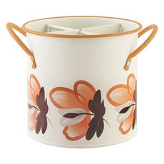 Monde Spot 鐵製瀝水復古風擺飾餐具筒 RB20695, 愛心, 1個