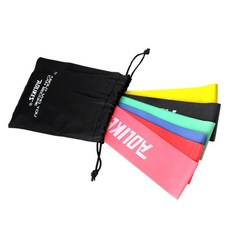 AOLIKES 奧力克斯 Monto 深蹲提臀瑜珈帶 6件組 + 含收納盒, 1套, 混合色