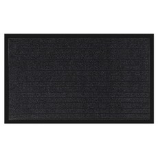 아이끌레 프리미엄 논슬립 웰컴 현관 발매트, 블랙, 1개