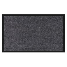 아이끌레 프리미엄 논슬립 웰컴 현관 발매트, 차콜, 1개