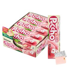 Puccho 條狀軟糖 蜜桃, 10個, 50g