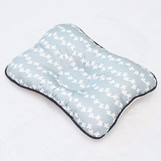 ahtty blanc 嬰幼兒用一體式防扁頭枕, 1個, 雲朵