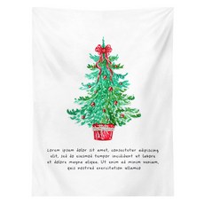 Arty Home 聖誕派對樹掛毯, GT9110, 1個