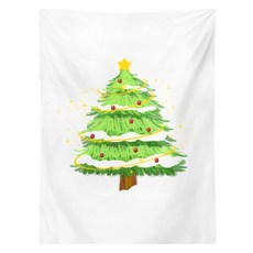 Arty Home 聖誕派對樹掛毯, GT9113, 1個