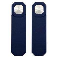 텐T 테슬라 모니터 부착용 마그네틱 연장형 핸드폰 거치대, 블루, 2개