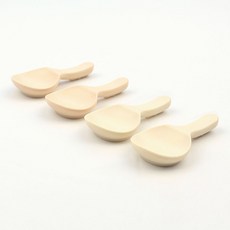 보겐 몽블랑 에펠 수저받침 2종 x 2p 세트, 크림, 바닐라, 1세트