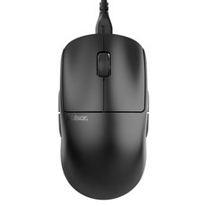 펄사 X2A Wired 초경량 양손잡이용 게이밍 유선 마우스, 블랙, PX2A21D
