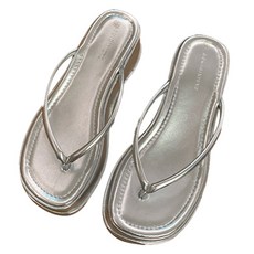 Elsso 夾腳平底增高拖鞋