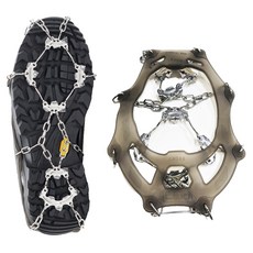 LEKI 冰爪2 20釘 + 硬殼套組, 灰色