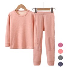 키즈데이 아동용 히트링글 실내복 보온 상하의 세트